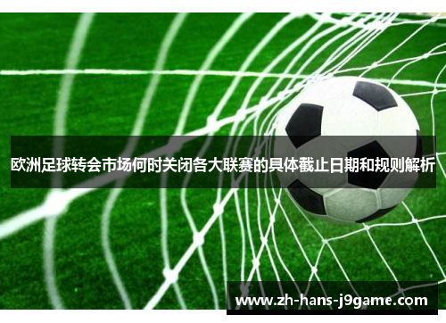 欧洲足球转会市场何时关闭各大联赛的具体截止日期和规则解析